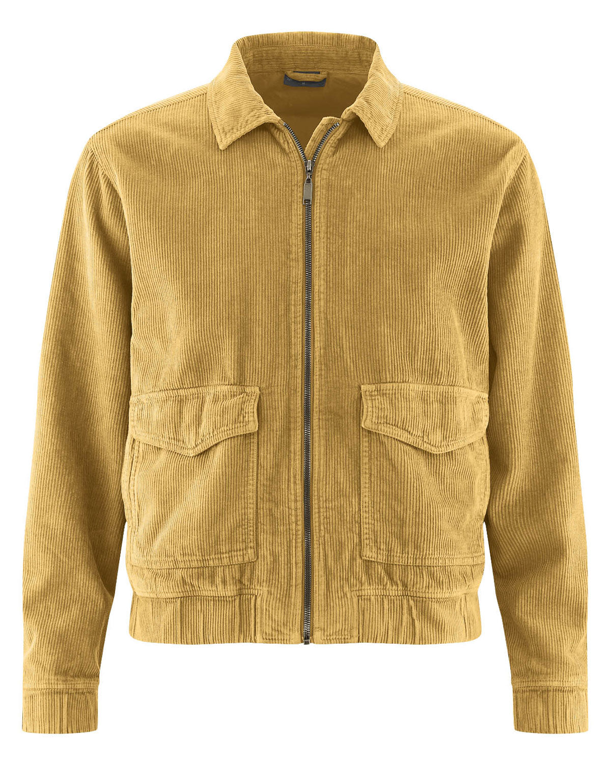 Hempage Herren Cord Jacke gefüttert Hanf Bio Baumwolle