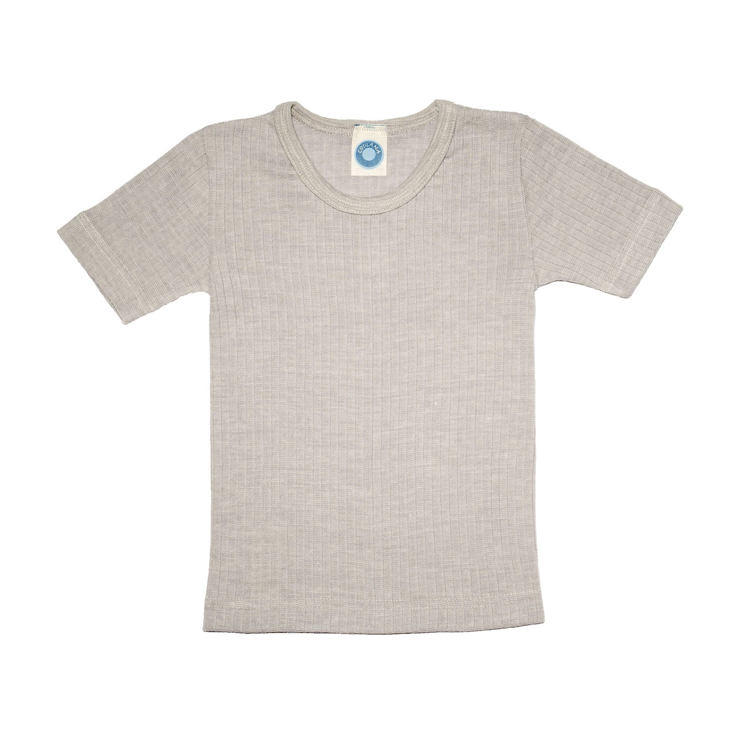 Cosilana Kinder Unterhemd Kurzarm Bio Baumwolle kbT Wolle Seide
