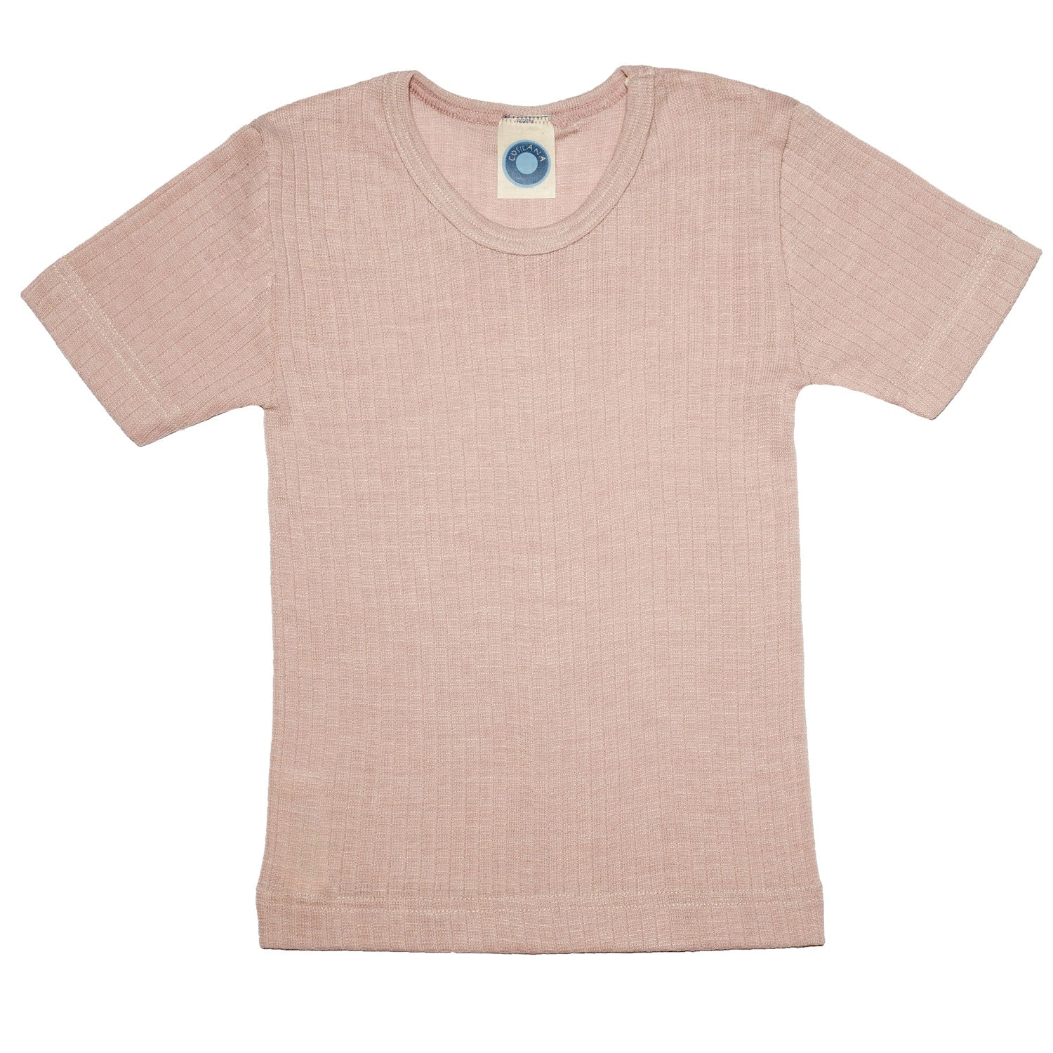 Cosilana Kinder Unterhemd Kurzarm Bio Baumwolle kbT Wolle Seide