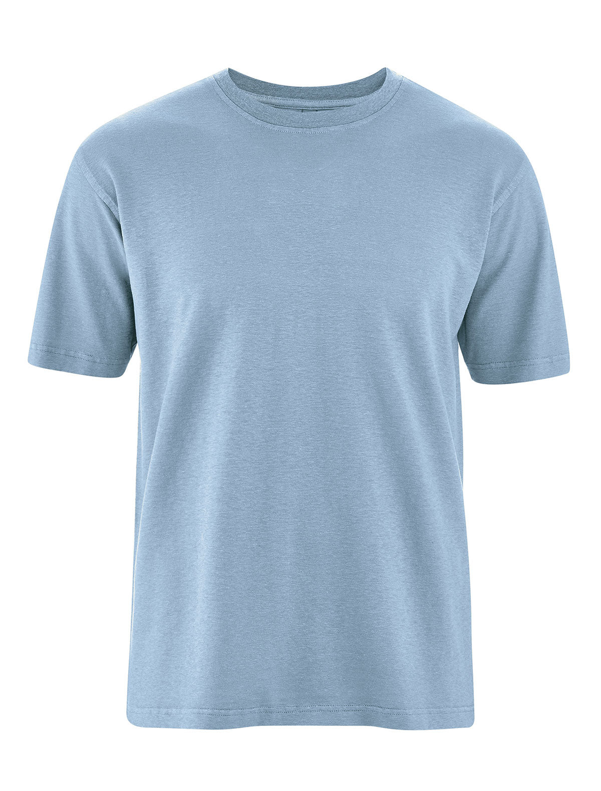Hempage Herren T-Shirt Basic Hanf  Bio Baumwolle