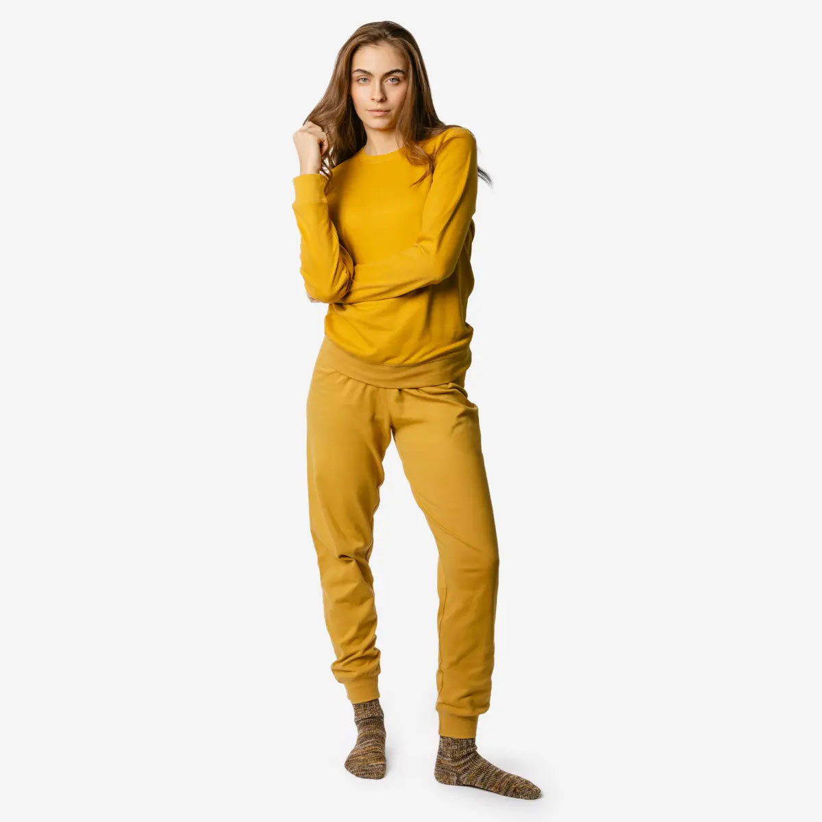 Living Crafts Damen Schlafanzug Bio Baumwolle