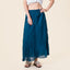 Damen Rock Knitter-Look A-Linie Bio Baumwolle