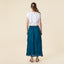 Damen Rock Knitter-Look A-Linie Bio Baumwolle