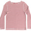 Damen Wende Shirt Langarm U-Boot Auschnitt Bio Baumwolle