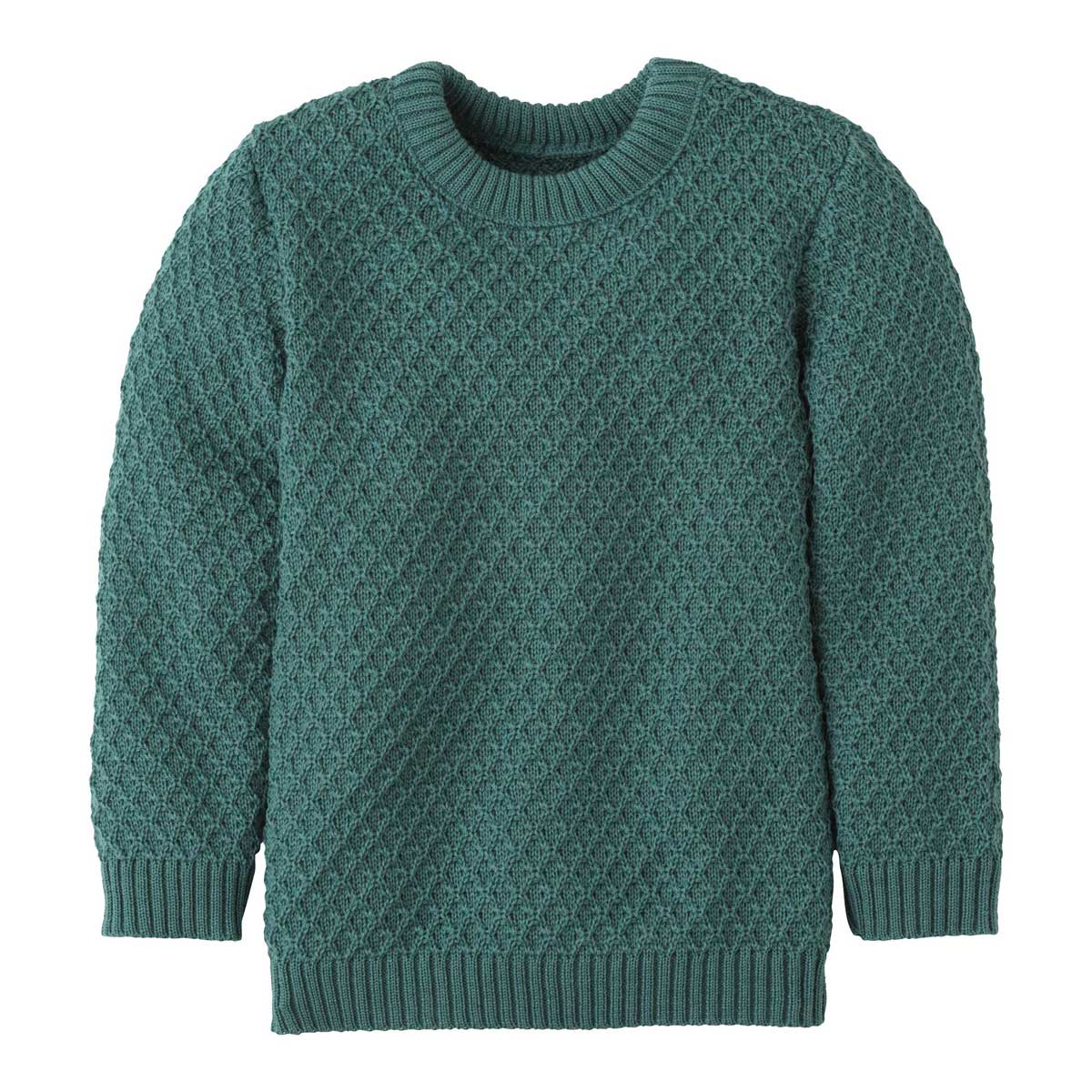 Disana Kinder Aran Pullover kbT-Merinowolle