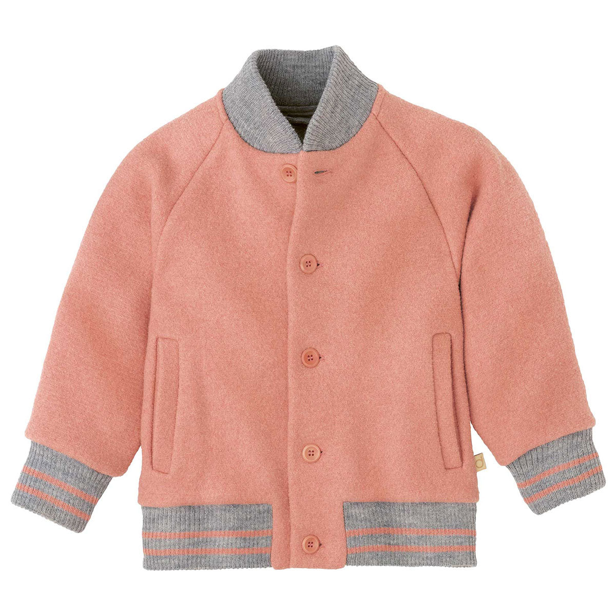 Disana Kleinkinder Walk-College-Jacke kbT-Merino Schurwolle