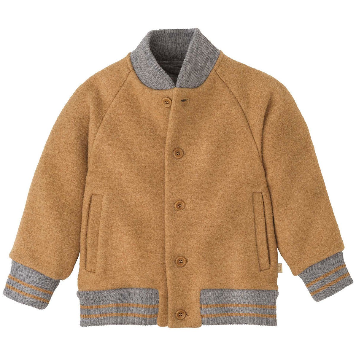 Disana Kleinkinder Walk-College-Jacke kbT-Merino Schurwolle
