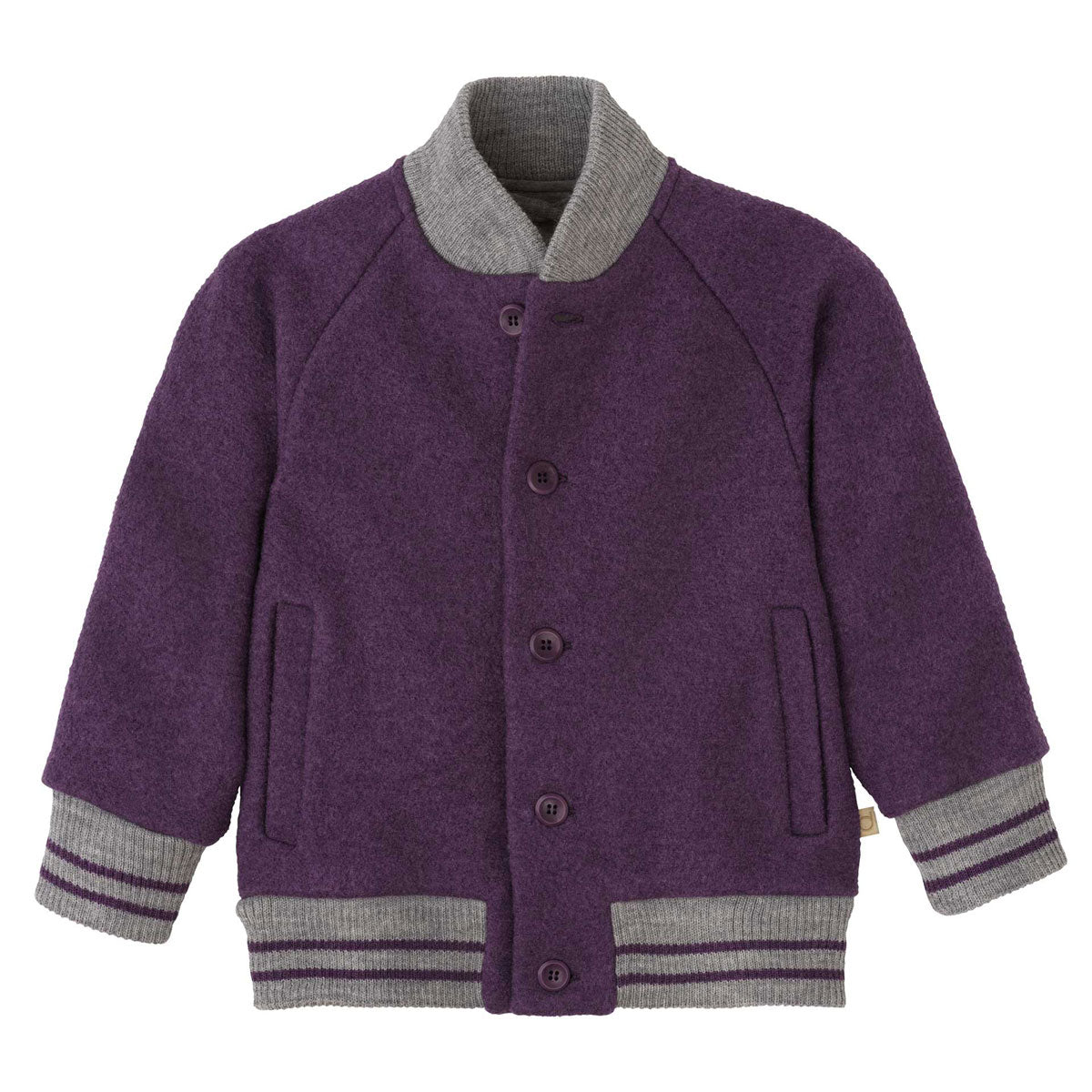 Disana Kleinkinder Walk-College-Jacke kbT-Merino Schurwolle