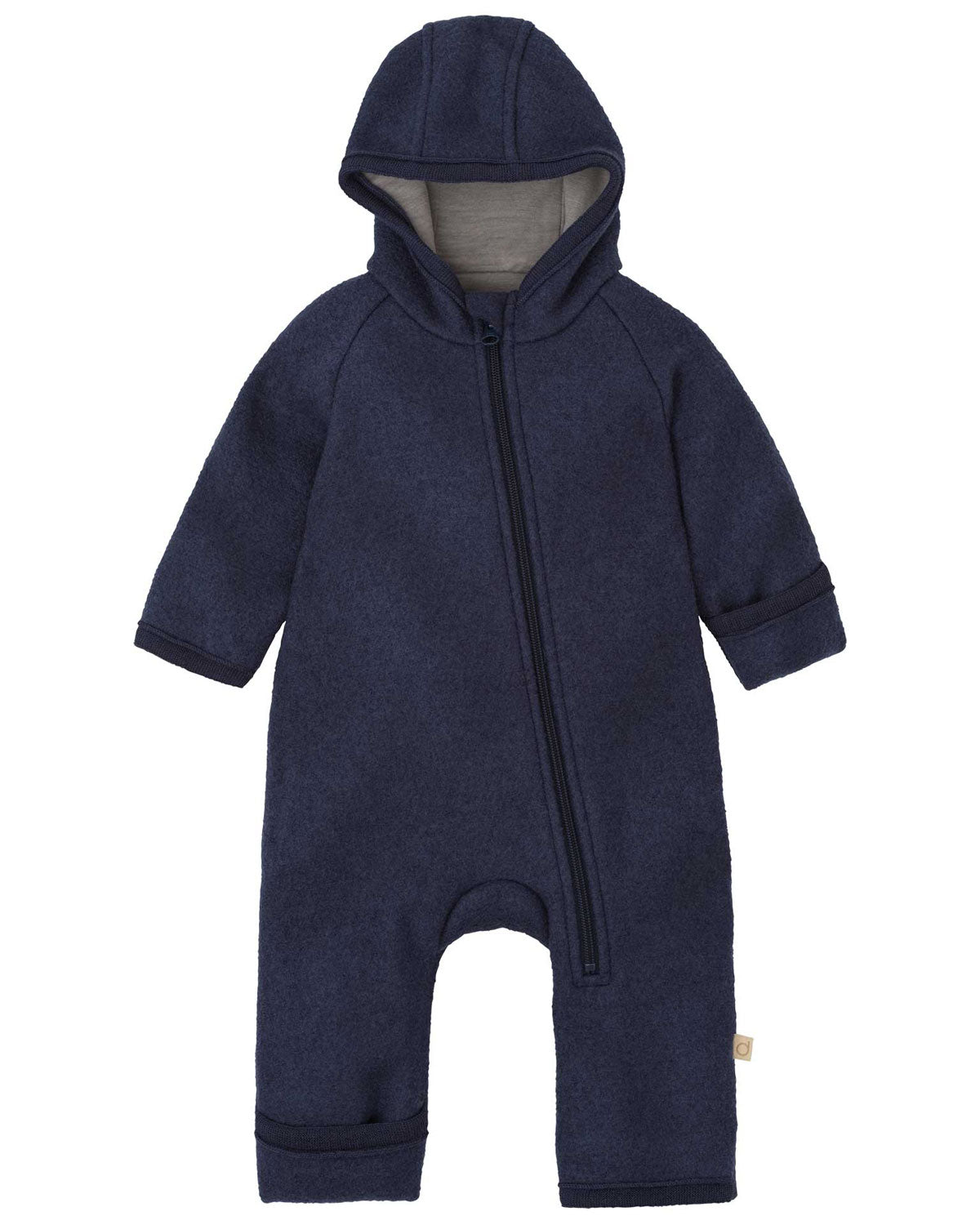 Disana Baby Walk Zipp Overall kbT-Merinowolle