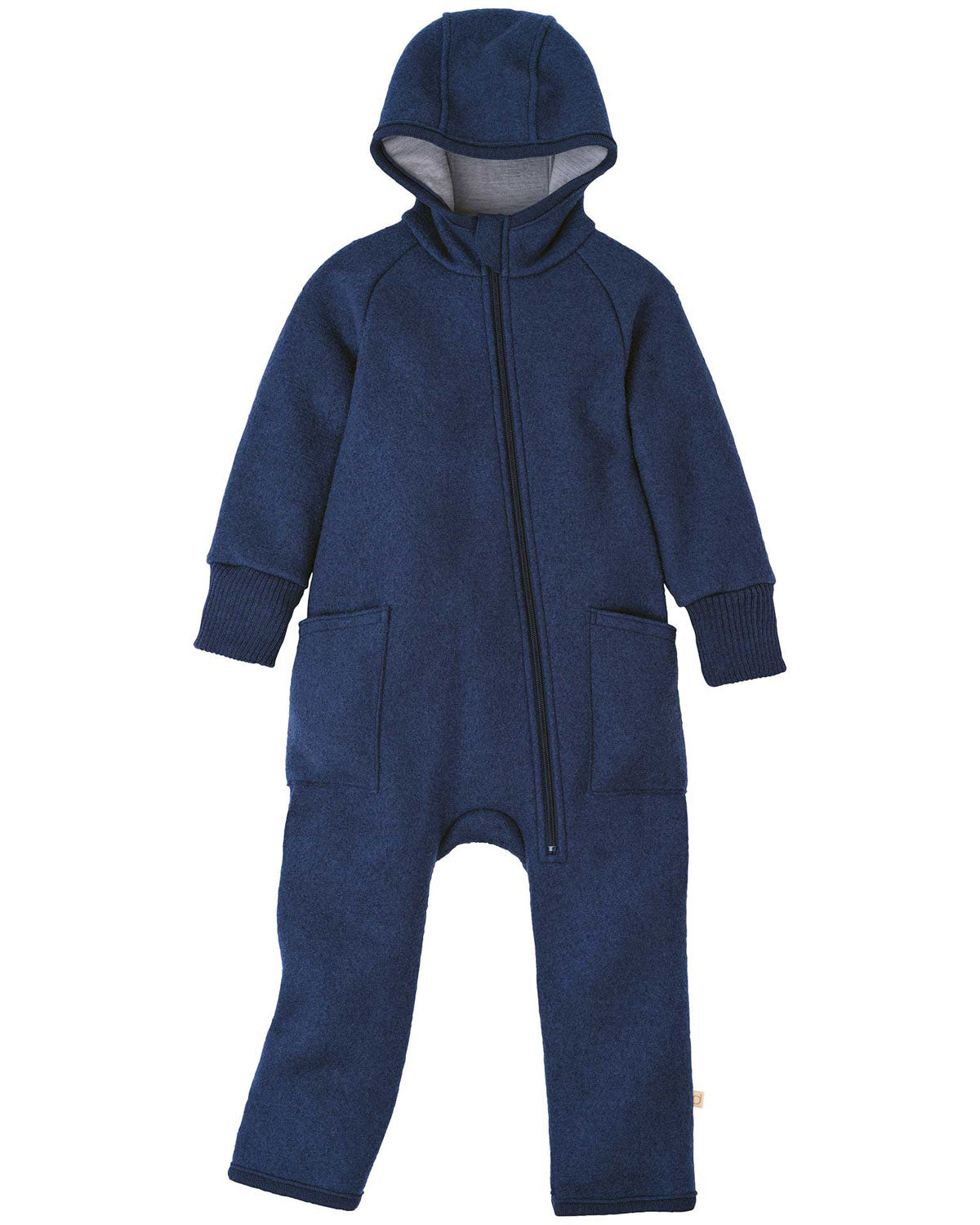 Disana Baby Walk Zipp Overall kbT-Merinowolle