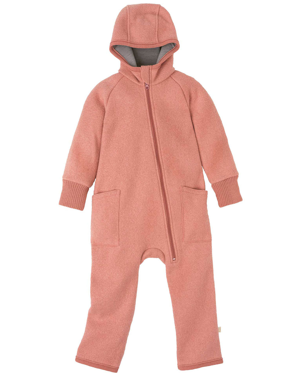 Disana Baby Walk Zipp Overall kbT-Merinowolle
