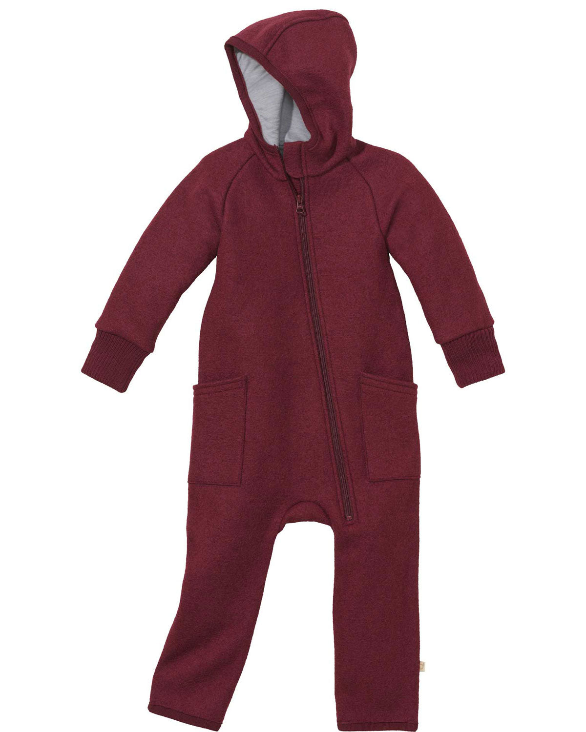 Disana Baby Walk Zipp Overall kbT-Merinowolle