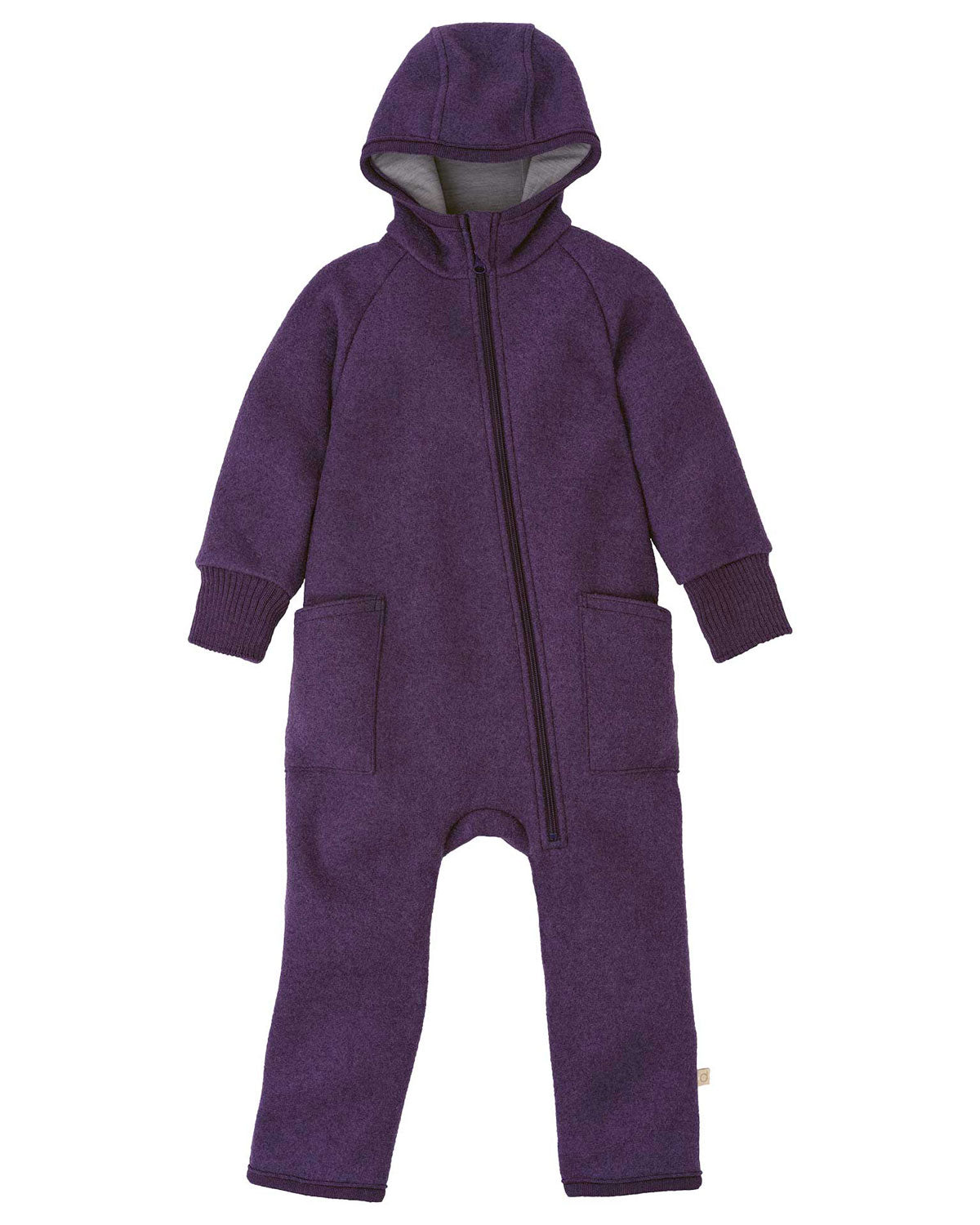 Disana Baby Walk Zipp Overall kbT-Merinowolle
