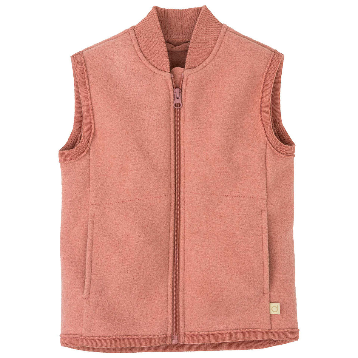 Disana Kinder Zipper-Weste kbT-Merinowolle
