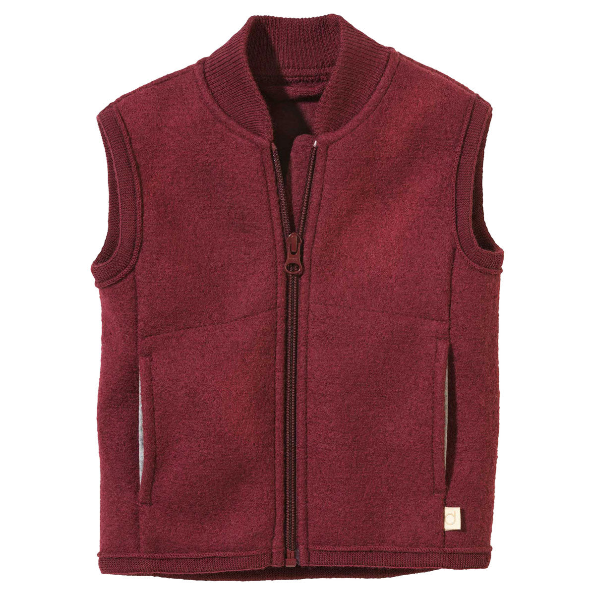Disana Kinder Zipper-Weste kbT-Merinowolle