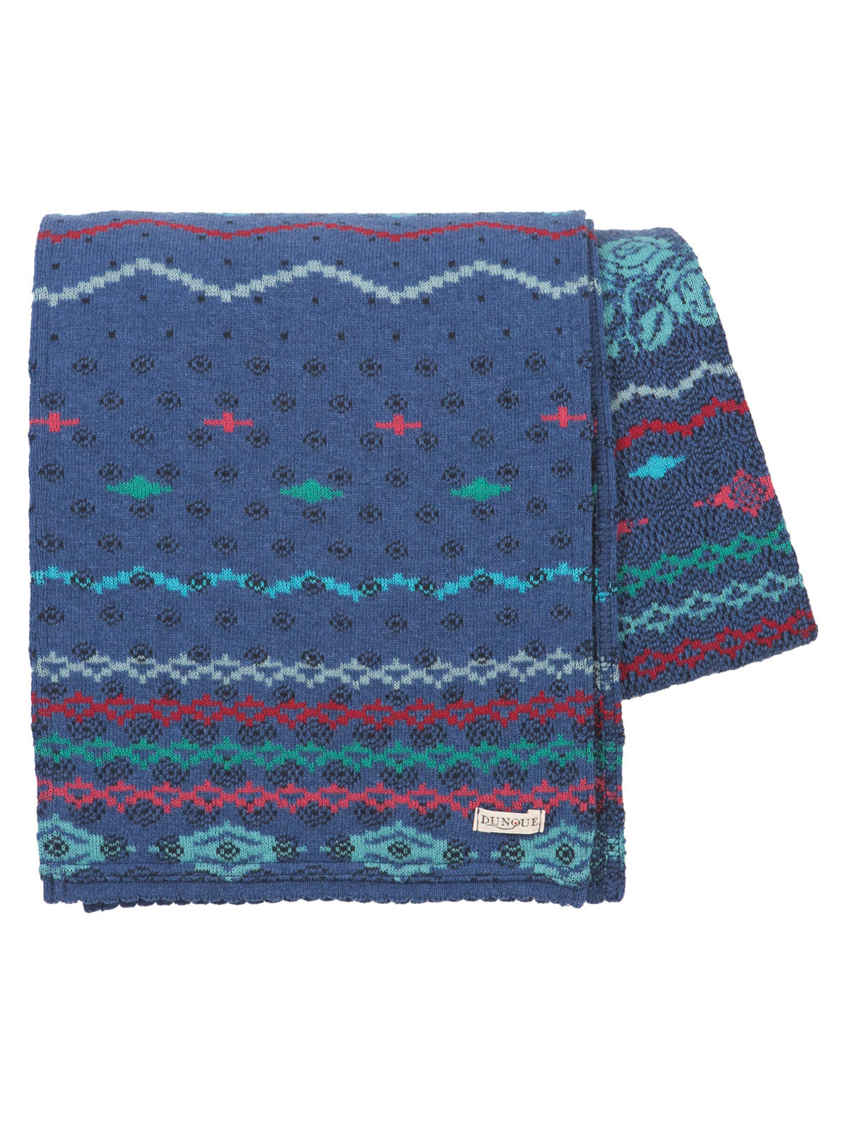 Dunque Jacquard-Schal Wolle Bio Baumwolle