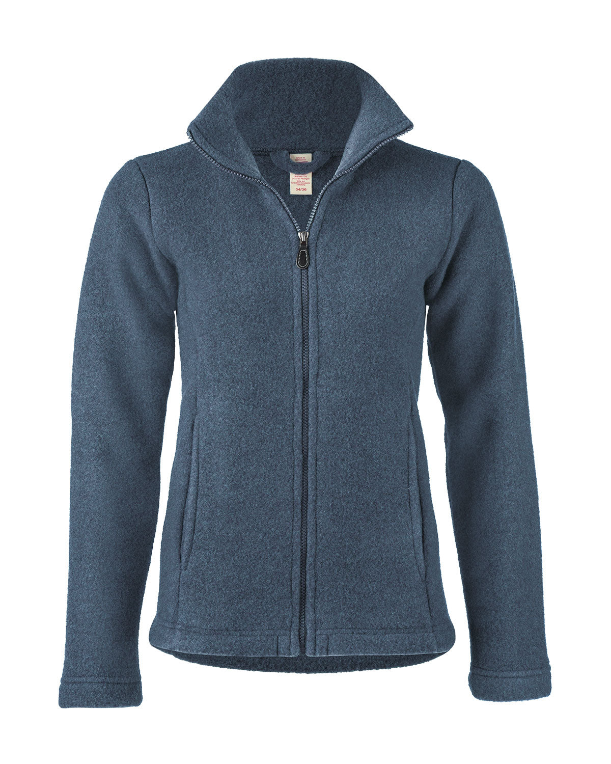 Engel Damen Fleece-Jacke mit Reißverschluss kbT Schurwolle