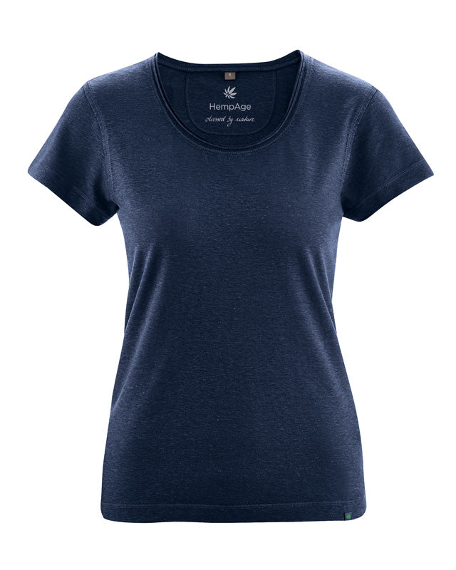 HempAge Damen T-Shirt Hanf Bio Baumwolle