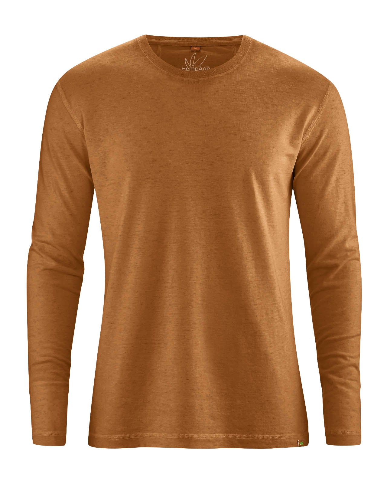 Hempage Herren Basic Shirt Hanf Bio Baumwolle