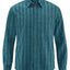 Hempage Herren Hemd geringelt hanf Bio Baumwolle