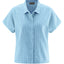HempAge Damen Bluse Kurzarm geringelt Hanf Bio Baumwolle