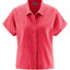 HempAge Damen Bluse Kurzarm geringelt Hanf Bio Baumwolle