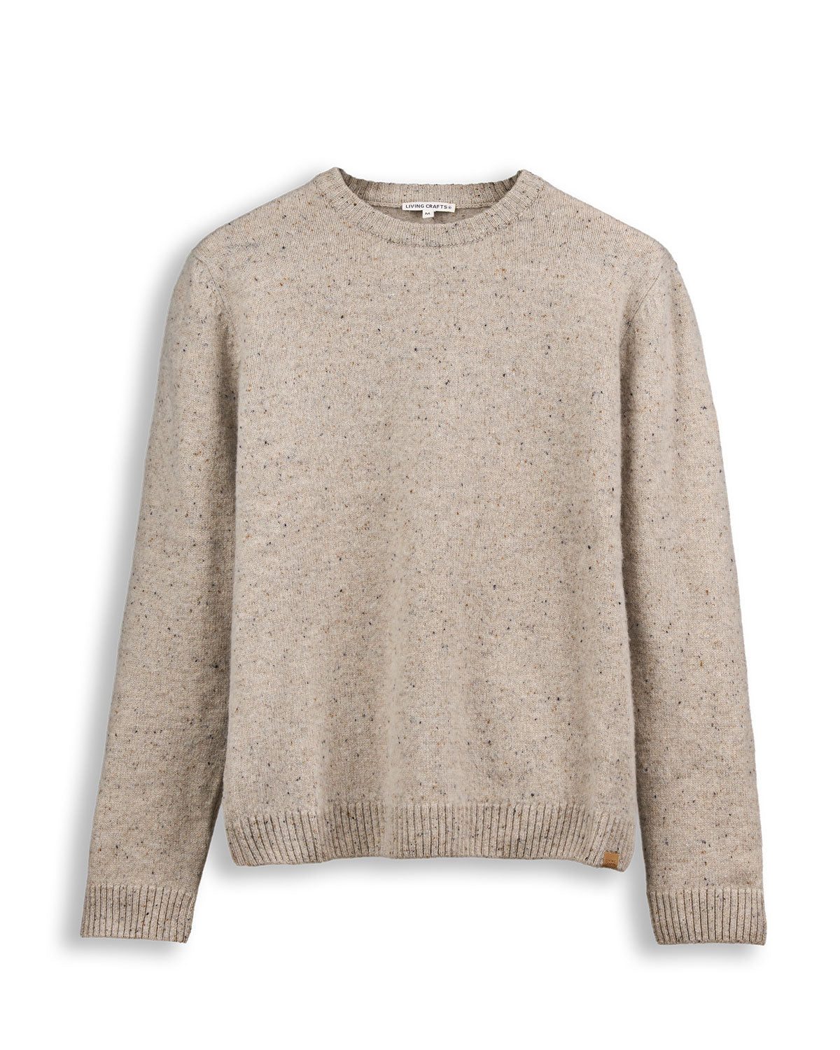 Herren Pullover Meliert  kbT-Schurwolle