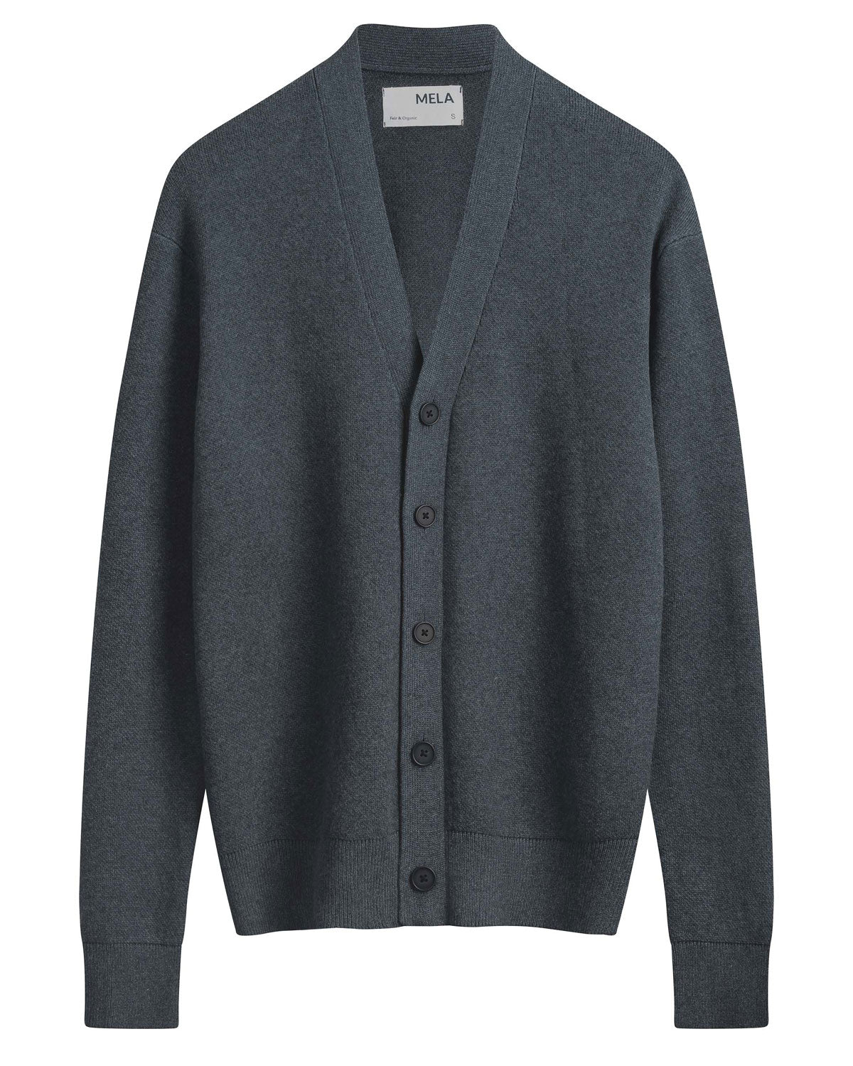 Mela Herren Strick Cardigan Bio Baumwolle