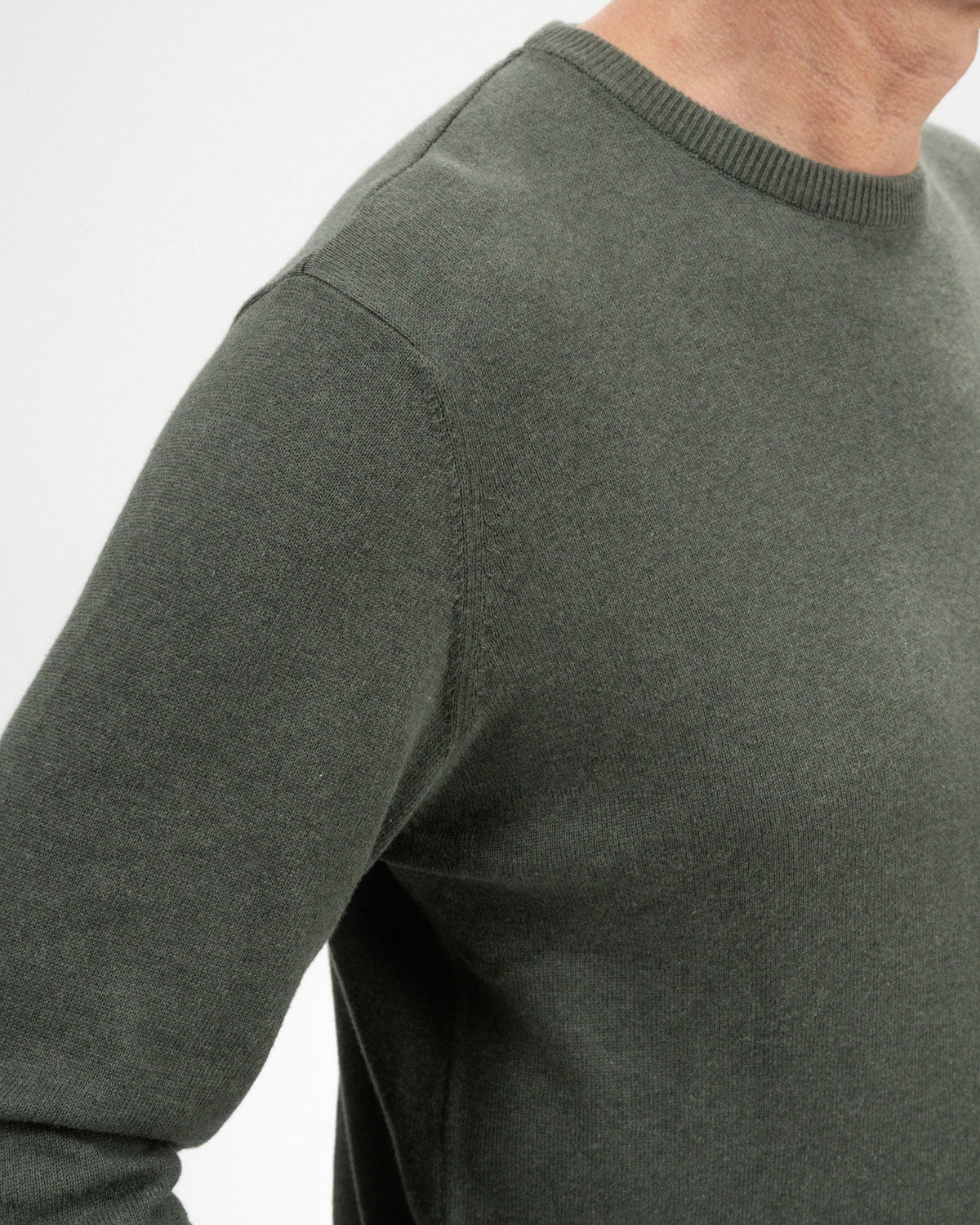 Mela Herren Bio Baumwolle Feinstrick Pullover Vegan