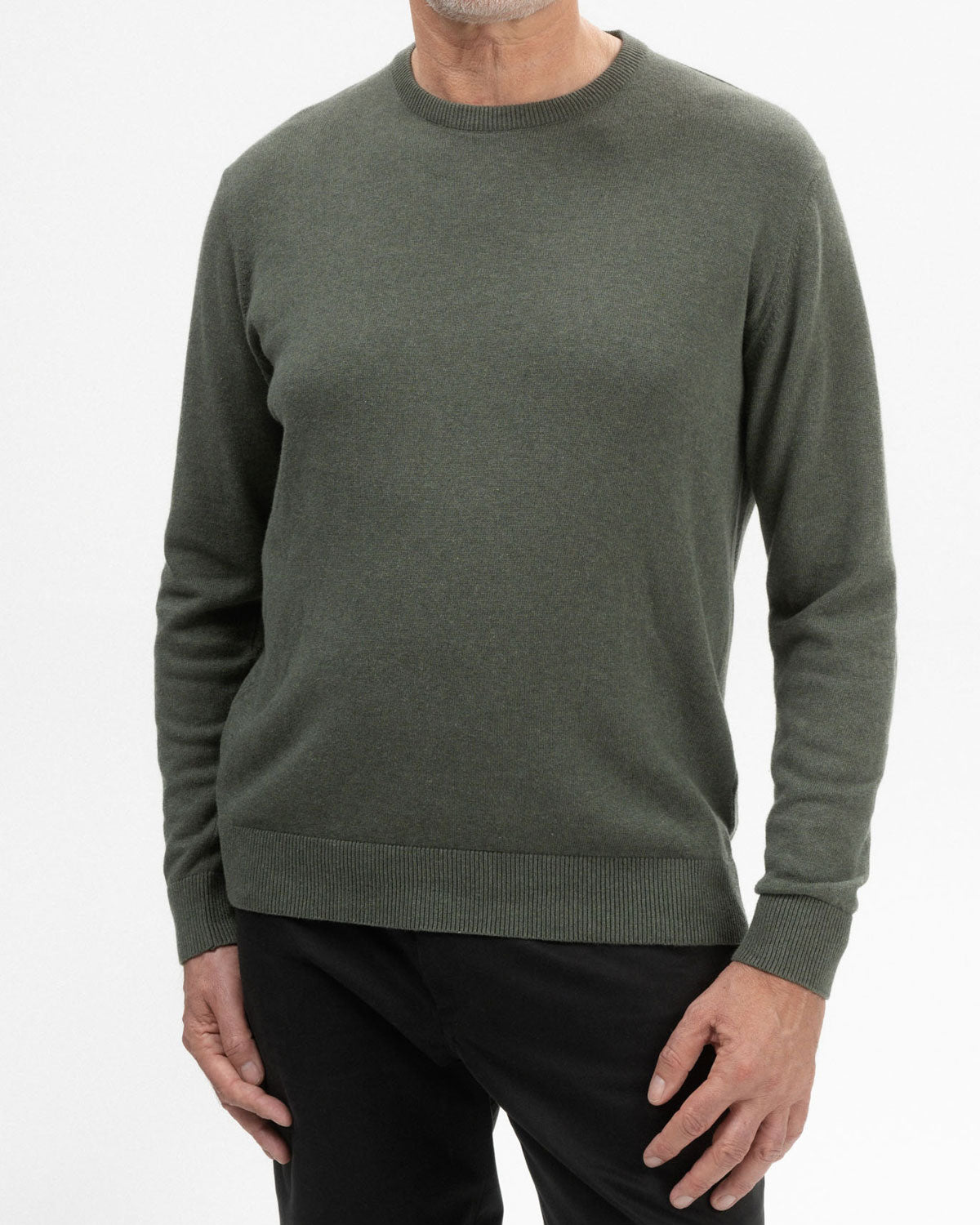 Mela Herren Bio Baumwolle Feinstrick Pullover Vegan
