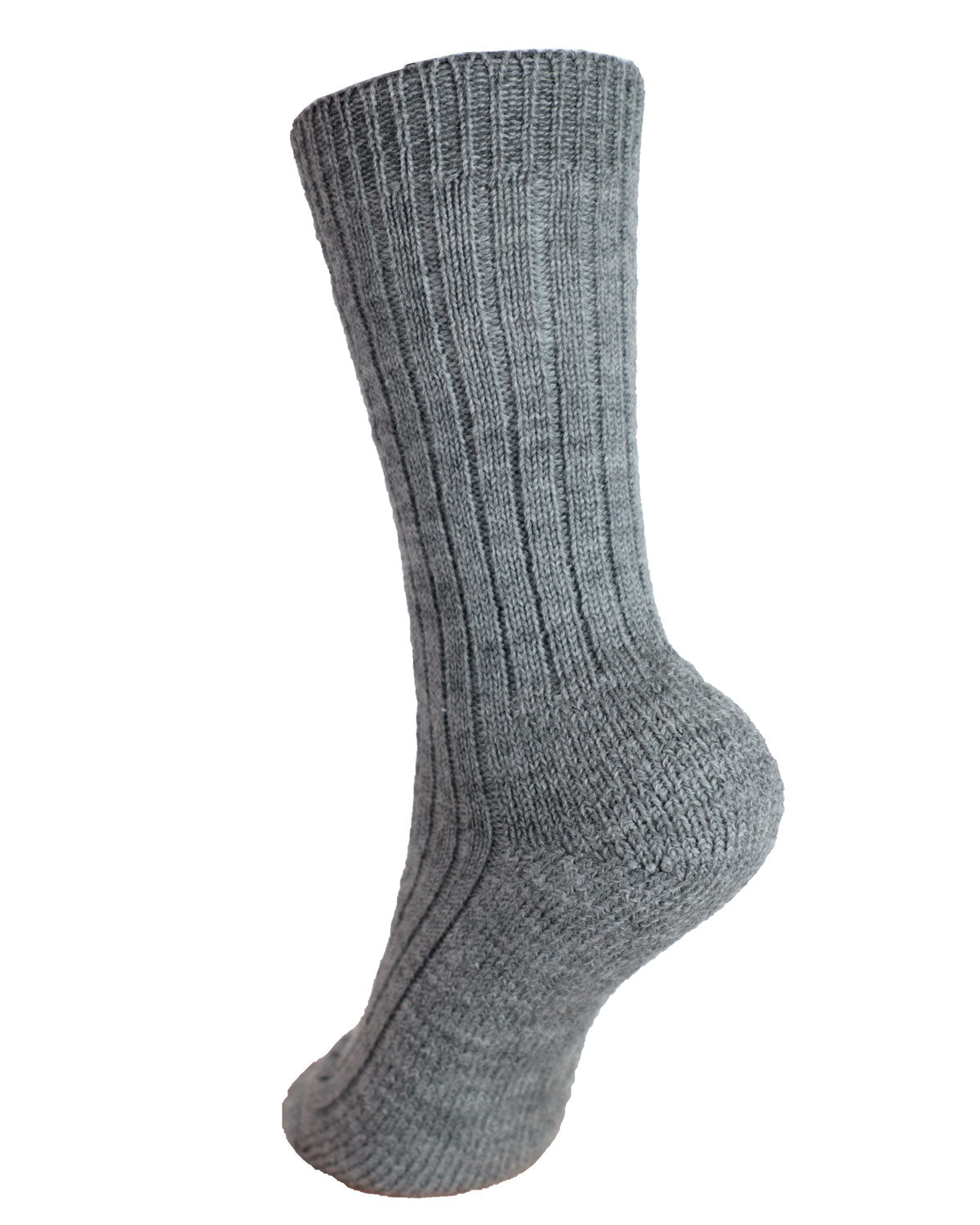 Hirsch Natur Baby Kinder Plüschsohlen Socke kbT Wolle