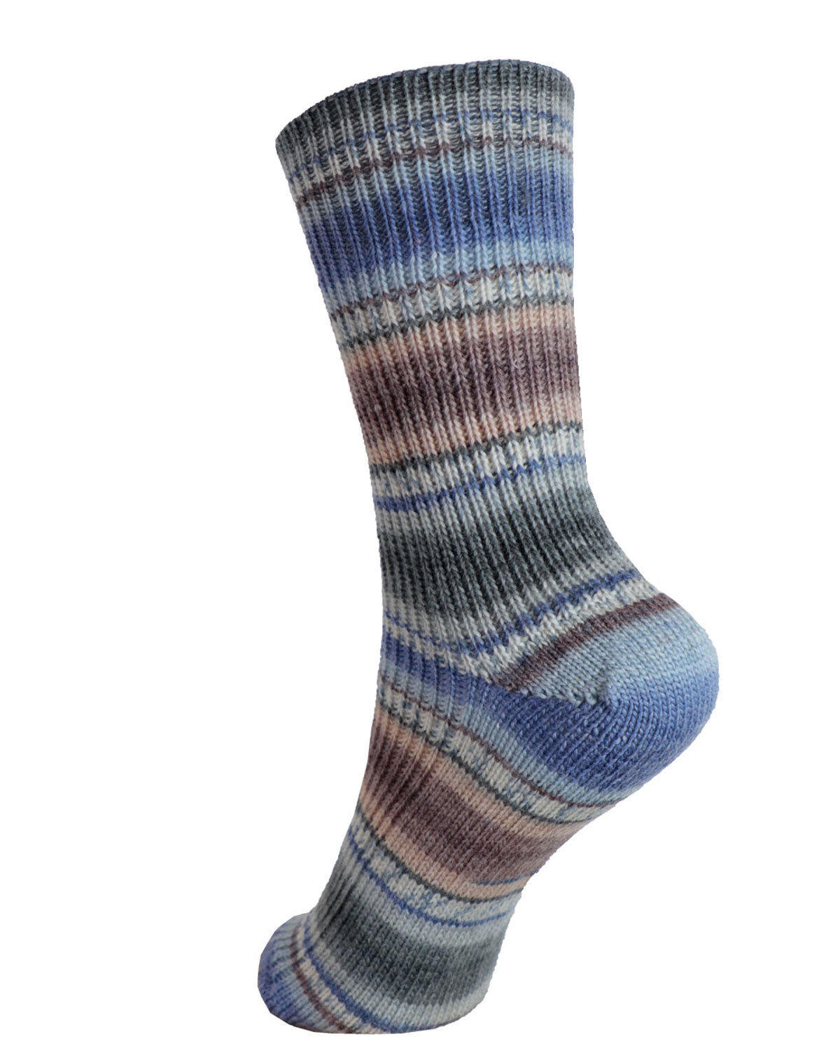 Hirsch Natur Baby Kind Grobstricksocke gemutert kbT Wolle