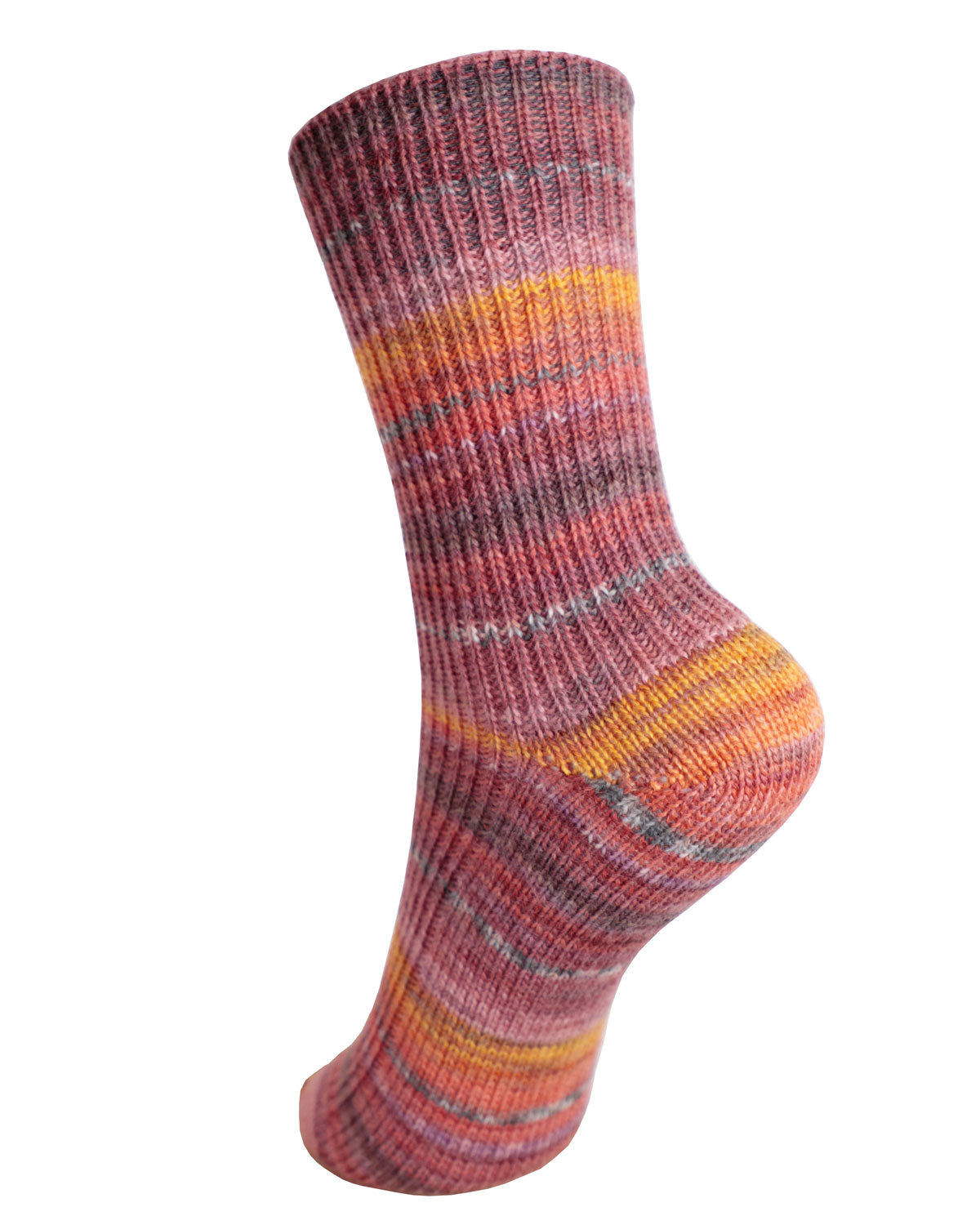 Hirsch Natur Baby Kind Grobstricksocke gemutert kbT Wolle