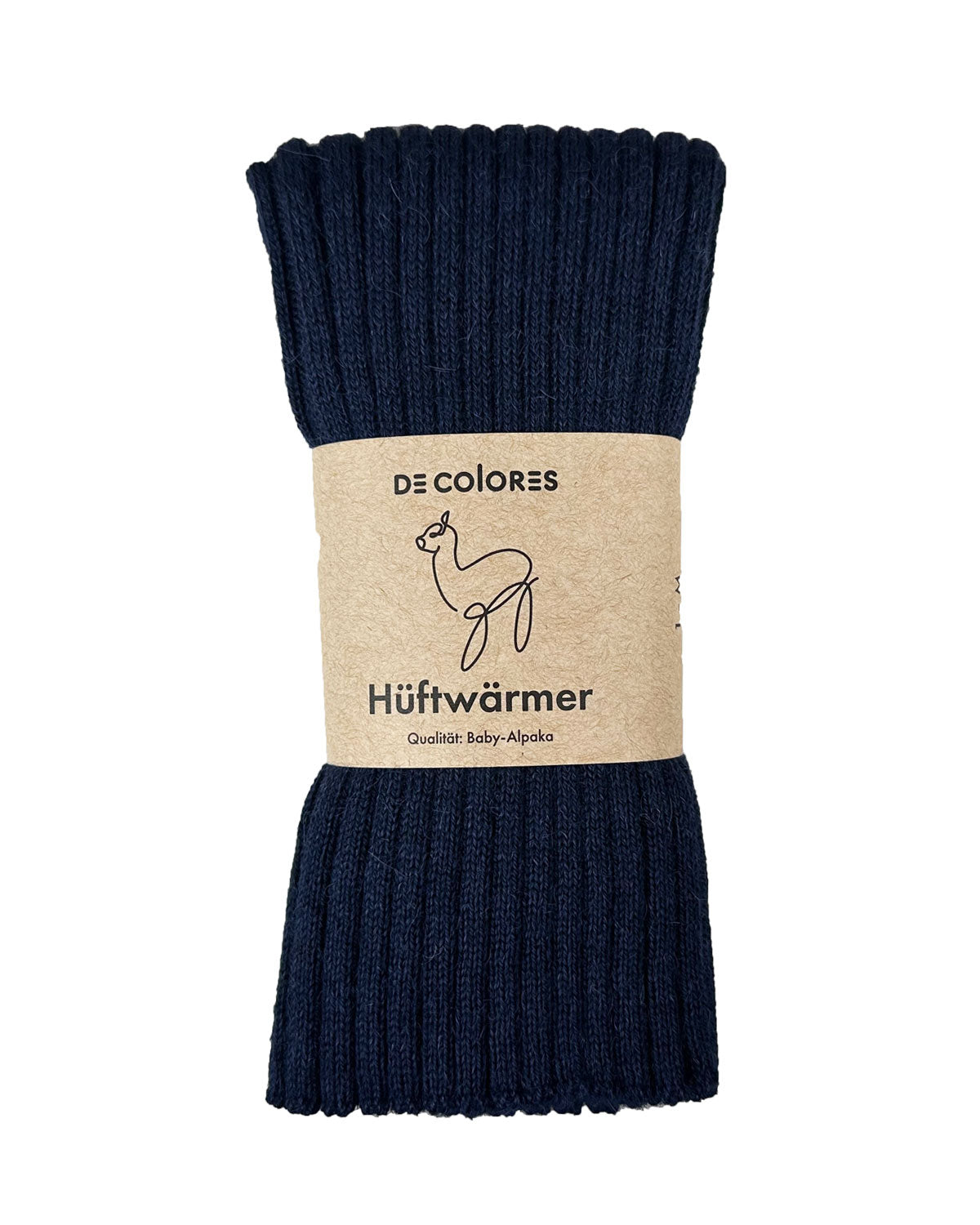 Hüftwärmer Cacheur Nierenwärmer Alpaca Strick