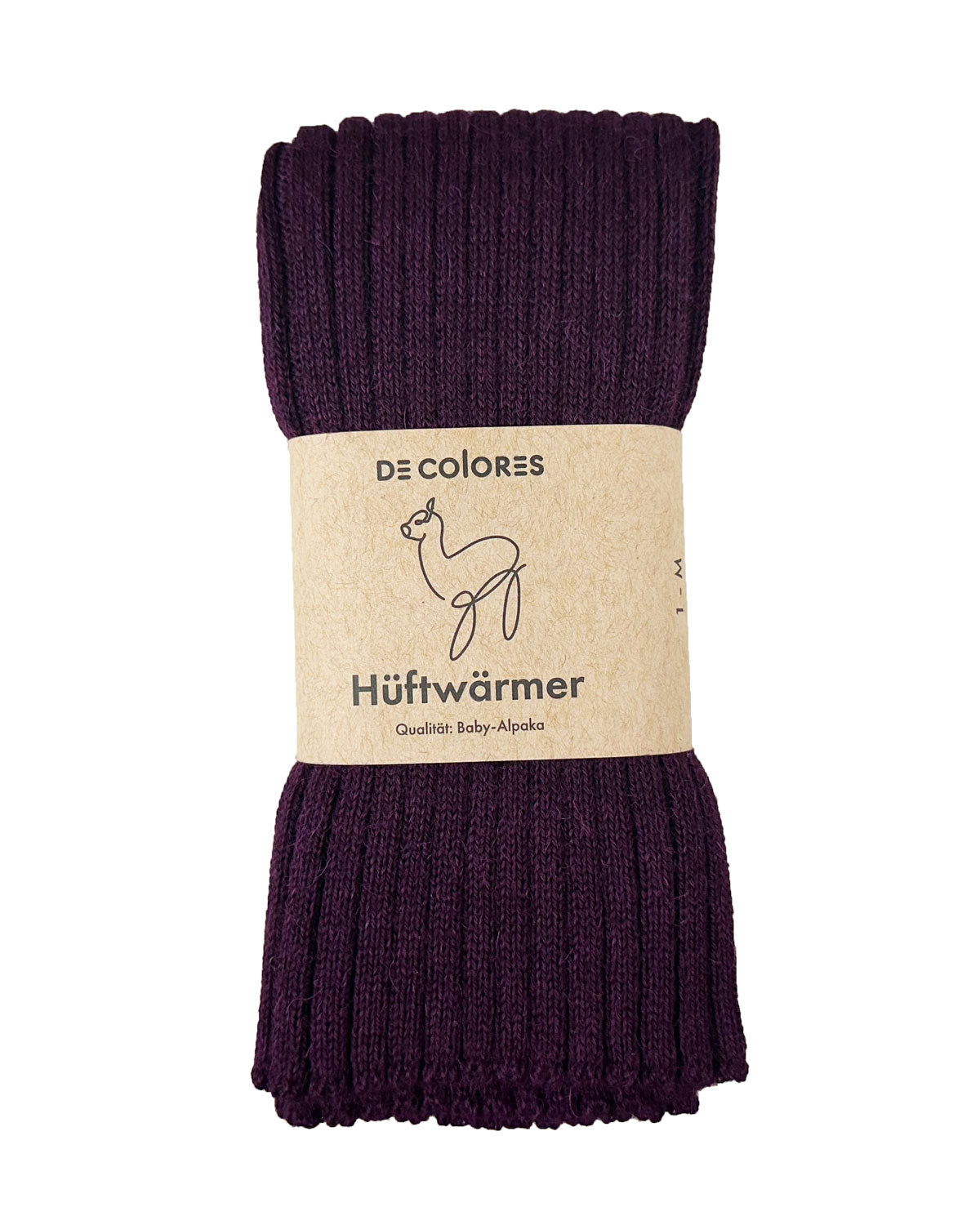 Hüftwärmer Cacheur Nierenwärmer Alpaca Strick
