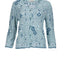 Dunque Sommer Jacquard-Jacke Ajour Bio Baumwolle