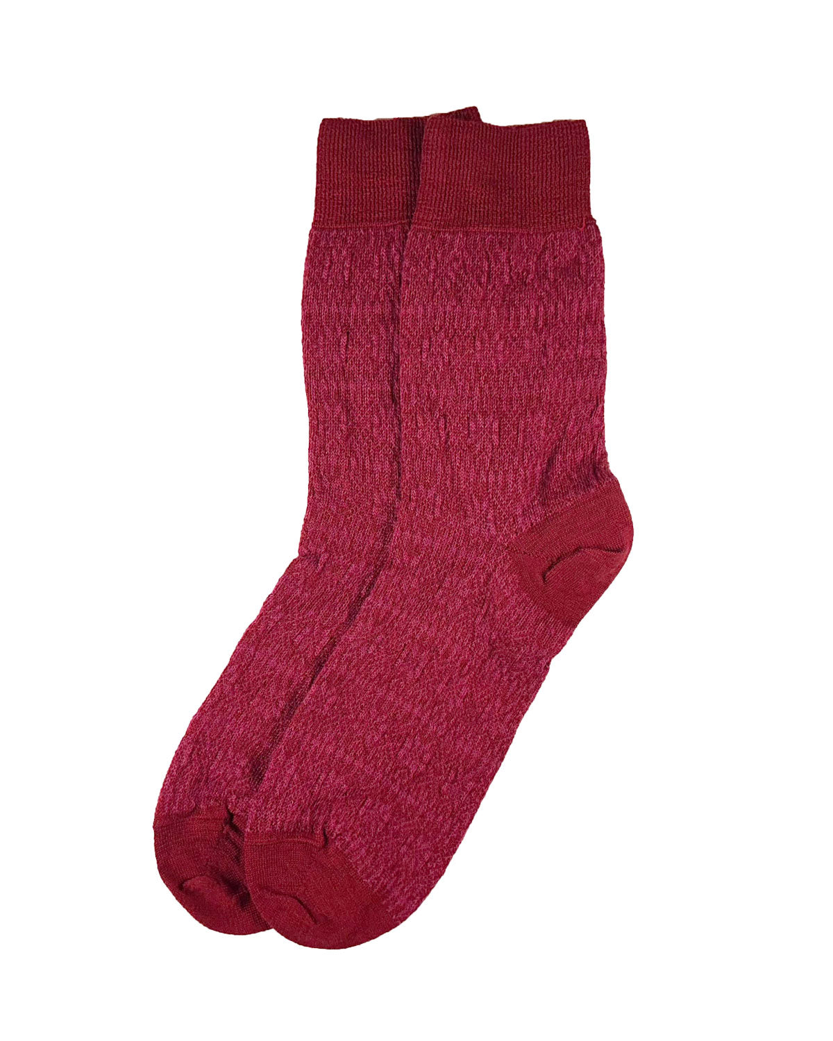 Unisex Jacquard-Socken Norweger-Sternmuster kbT-Schurwolle