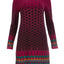Dunque Schweikardt Moden Jacquard Kleid Wolle Bio Baumwolle