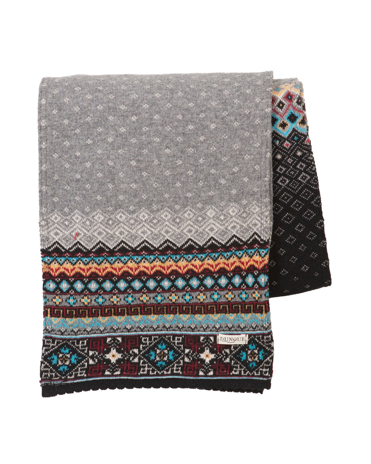 Dunque Jacquard-Schal Wolle Bio Baumwolle