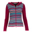 Dunque Damen Jacquard Kapuzenjacke Wolle Bio Baumwolle