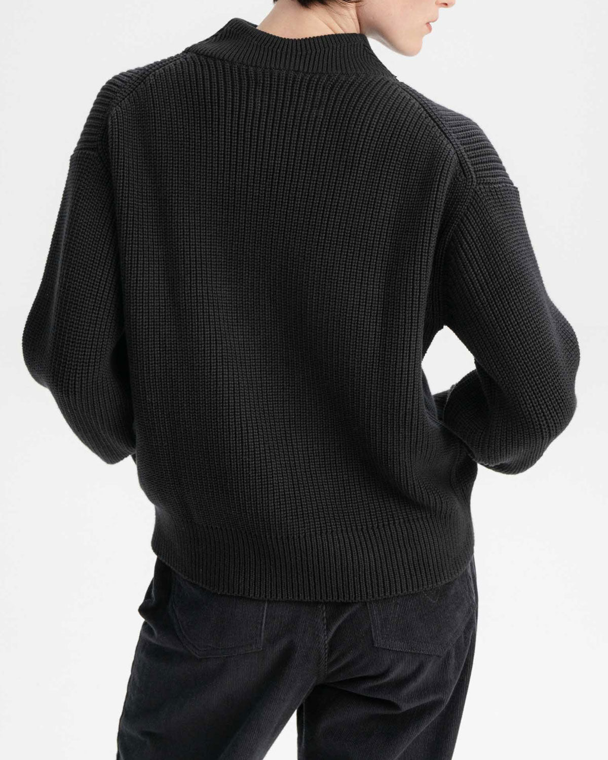 Mela Damen Rippstrick Troyer Bio Baumwolle