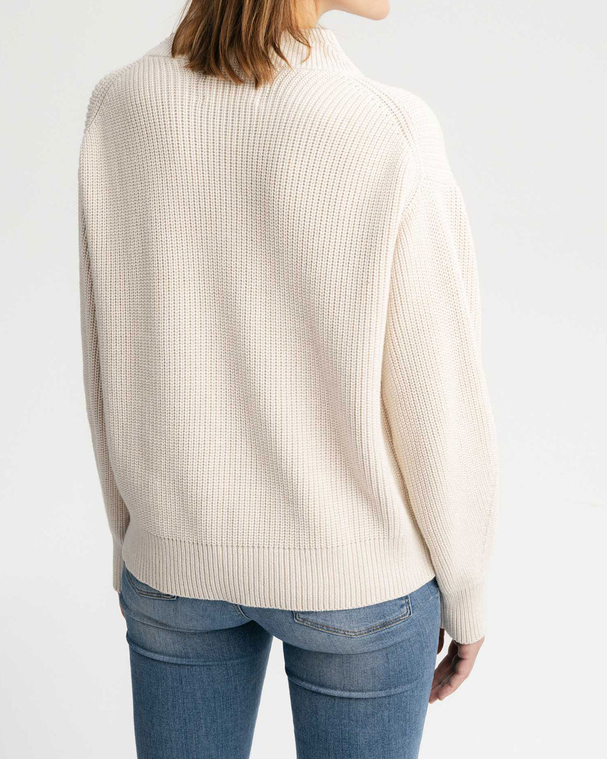 Mela Damen Rippstrick Troyer Bio Baumwolle