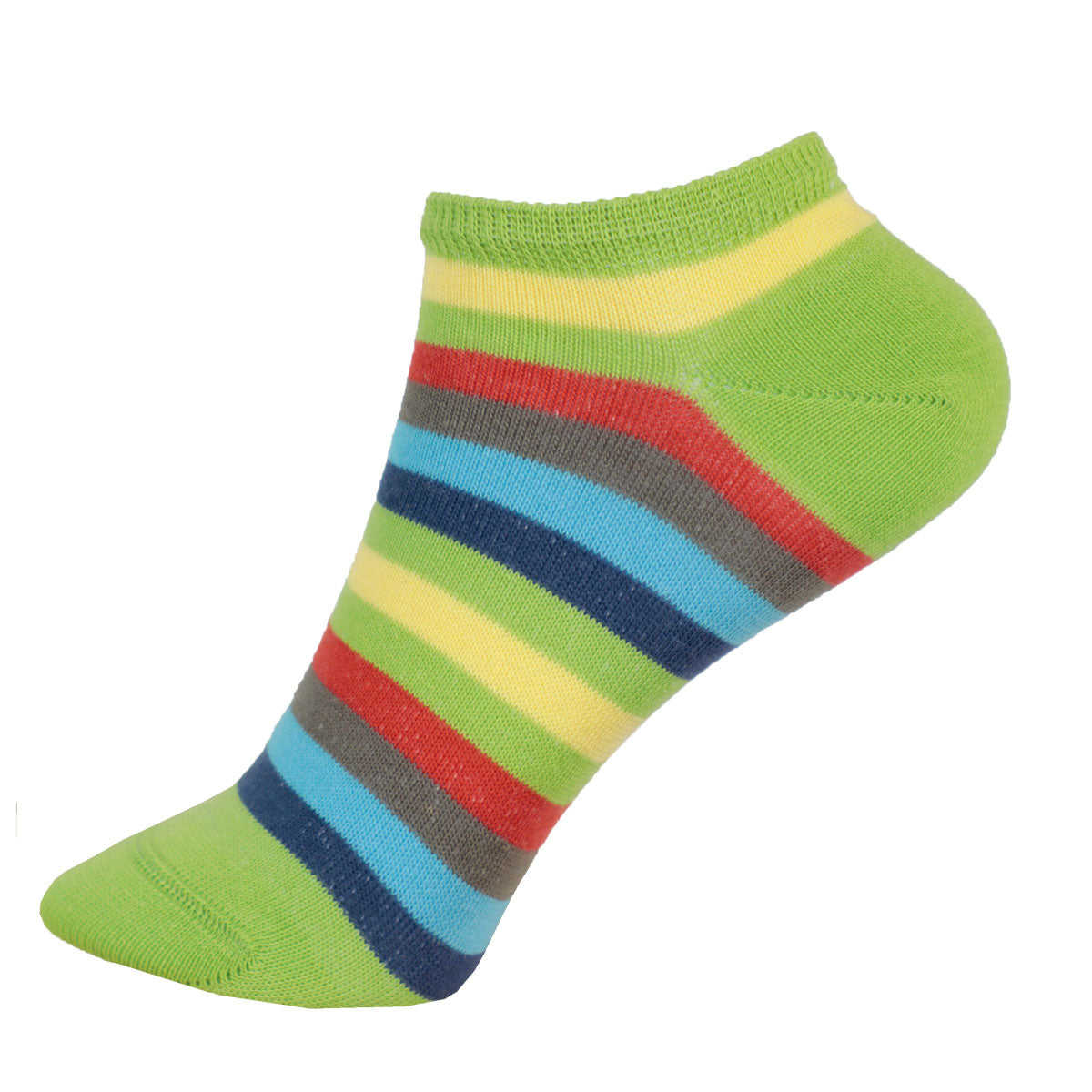 Grödo Kinder Sneaker Socken Geringelt Bio Baumwolle