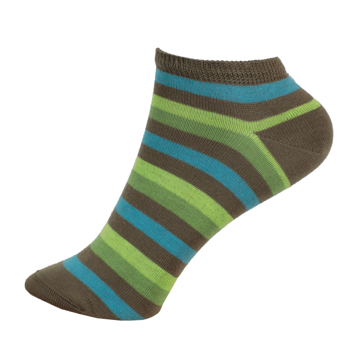 Grödo Kinder Sneaker Socken Geringelt Bio Baumwolle