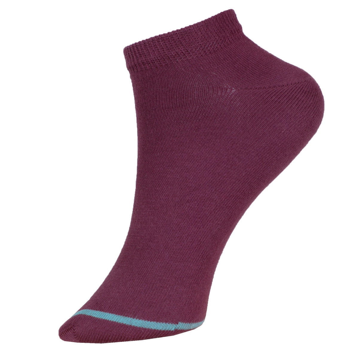 Kinder Sneaker Socken Füssling Effektringel Bio Baumwolle Elasthan