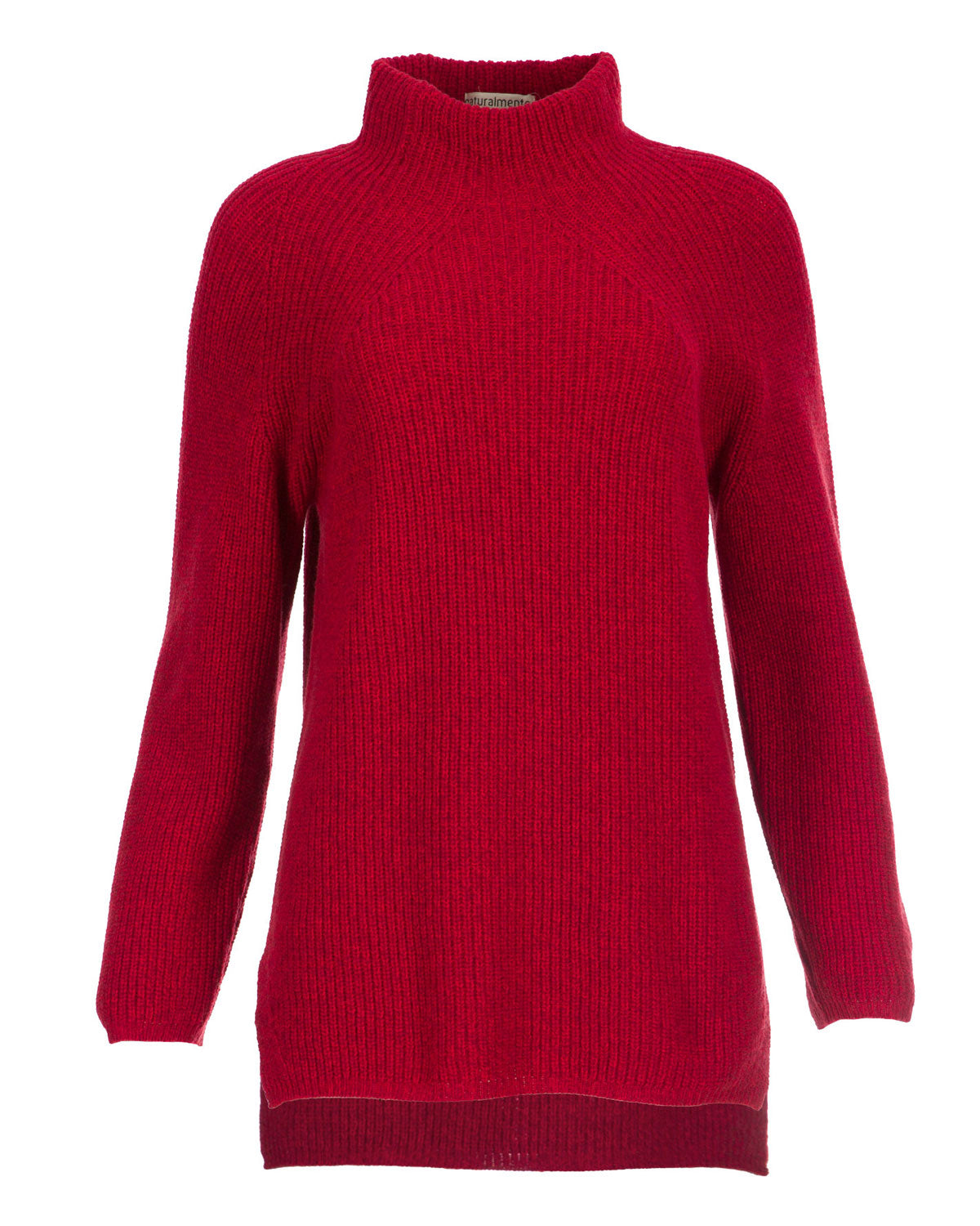 Naturalmente Damen Perlfang-Pullover Wolle