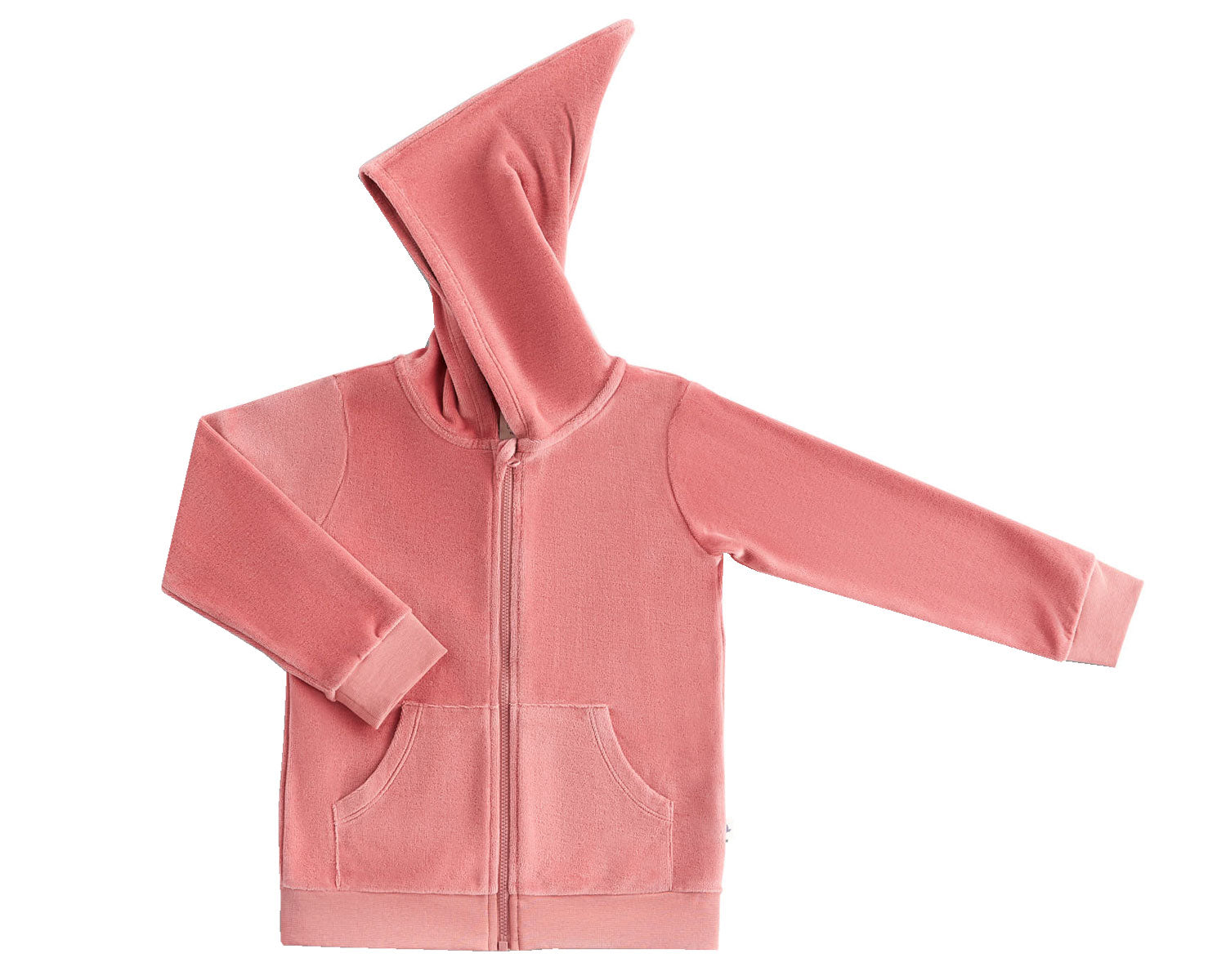 Leela Cotton Baby Kinder Nicky Kapuzenjacke Bio Baumwolle