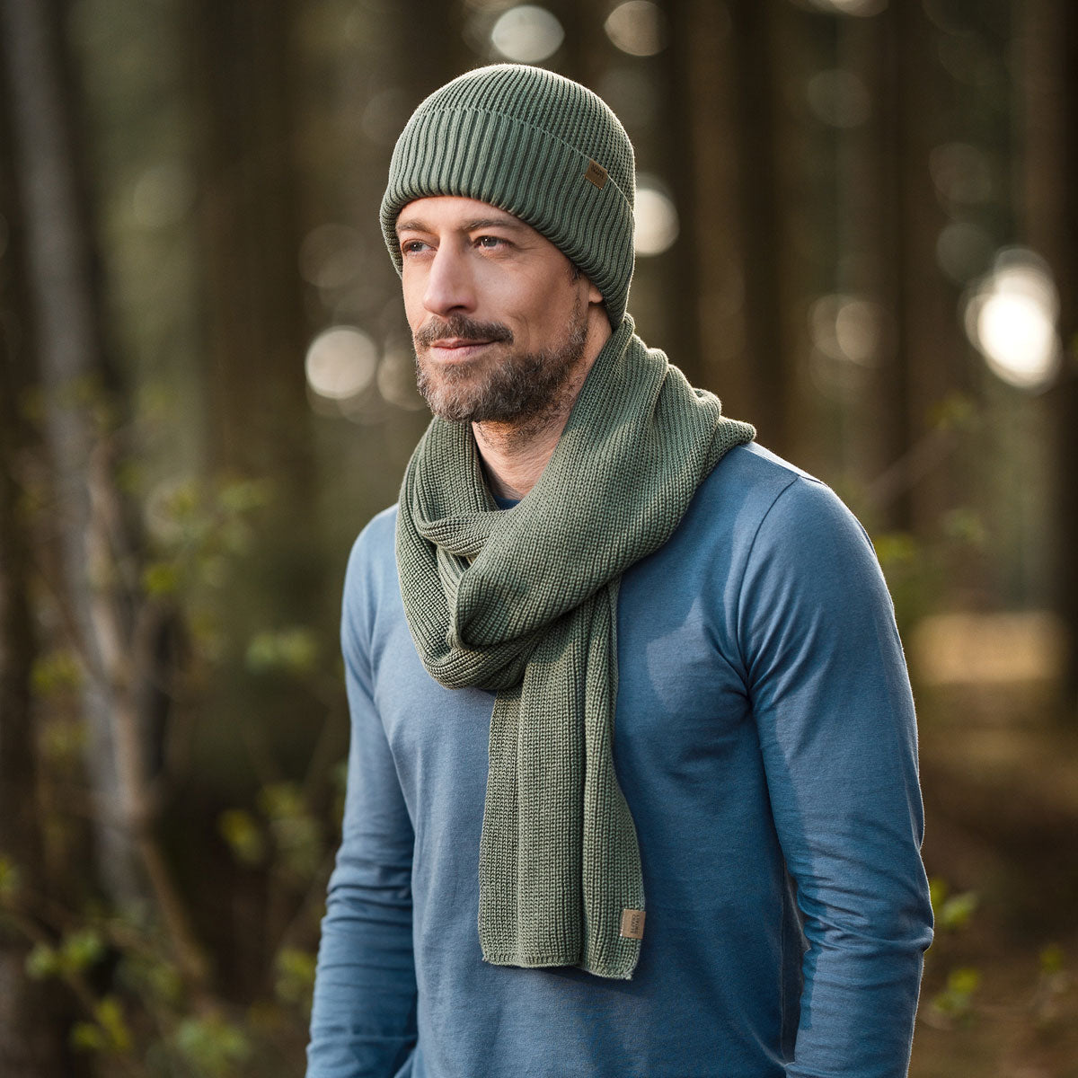 Living Crafts Unisex Schal Bio Baumwolle