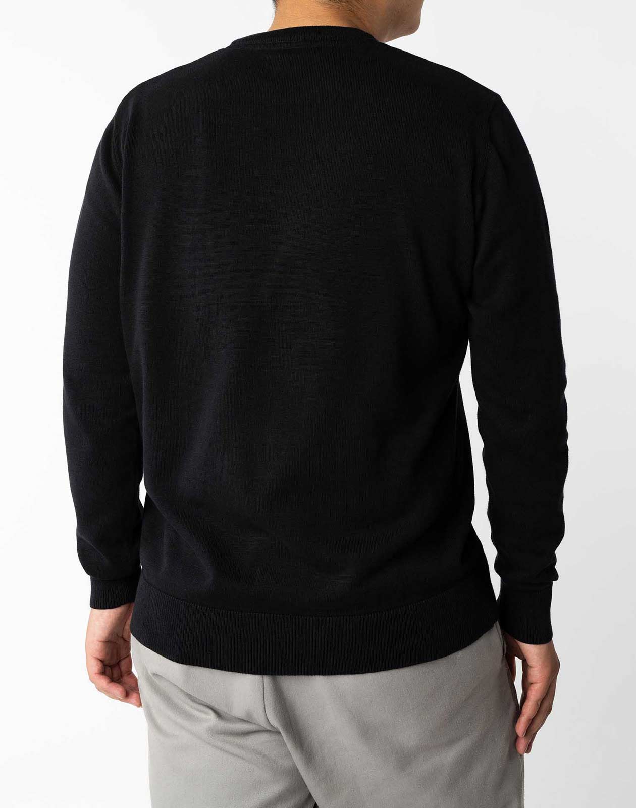 Mela Herren Bio Baumwolle Feinstrick Pullover Vegan