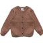 Puri Organic Baby Cardigan Struktur Merinowolle